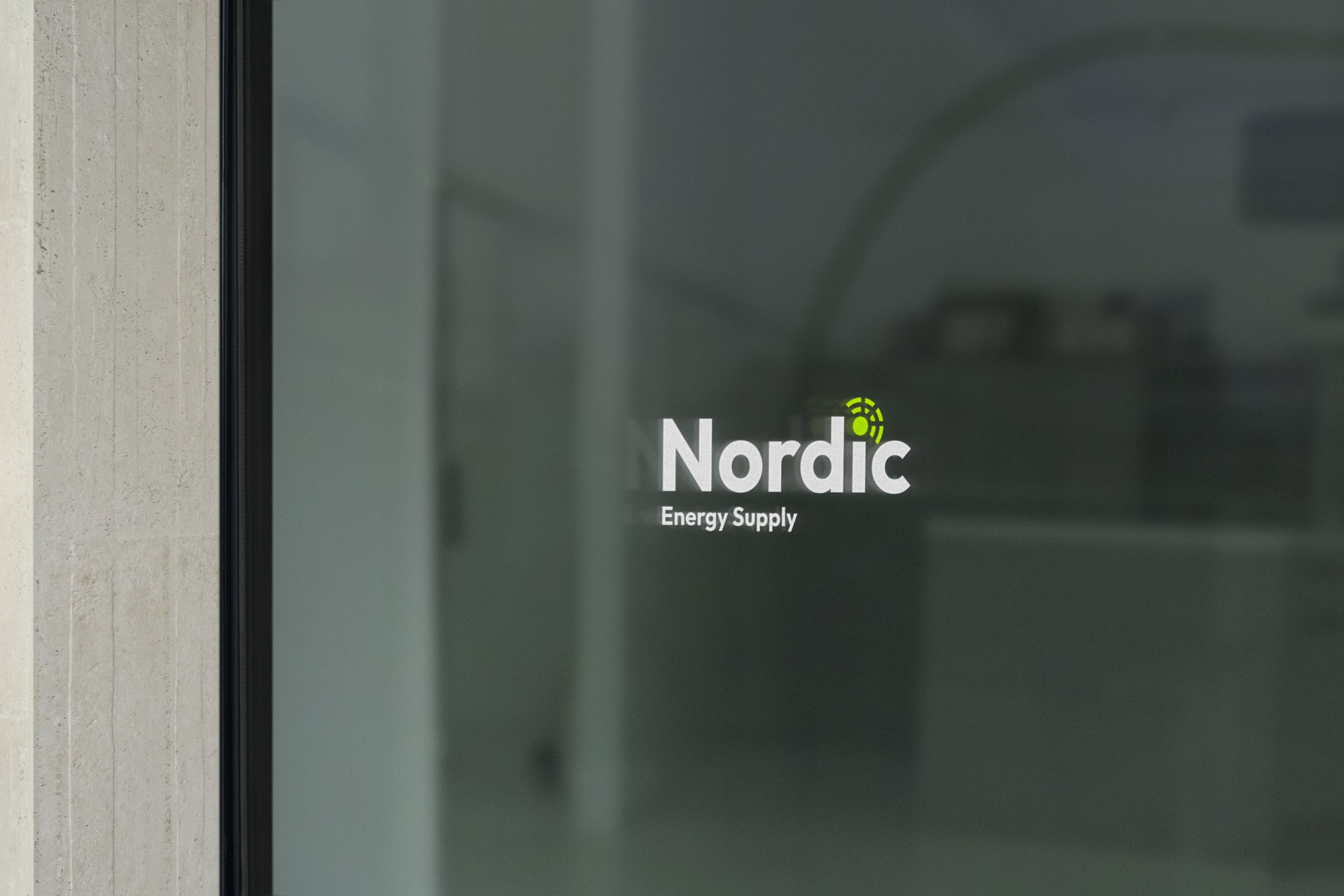 nordices logo on window