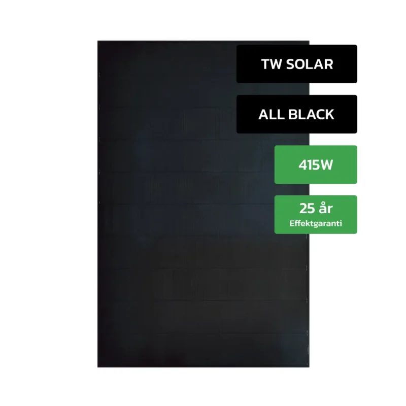 TW Solar 415W Shingled TW Solar 415W Shingled