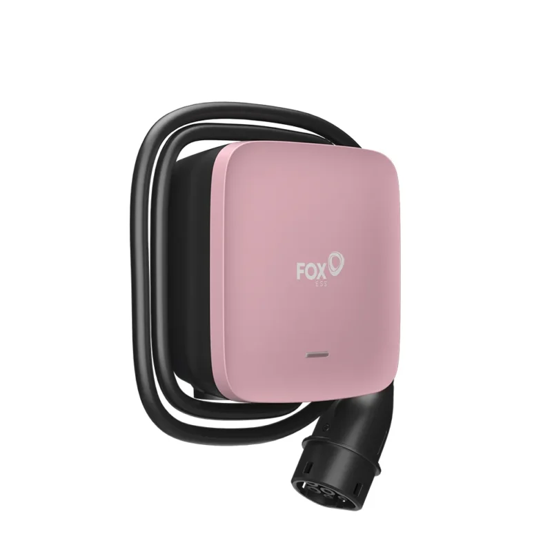 FoxESS L series EV Charger Lyserød SL FoxESS L series EV Charger Lyserød SL