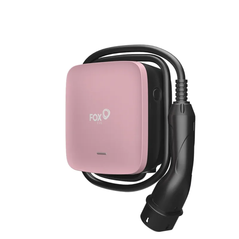 FoxESS L series EV Charger Lyserød SR FoxESS L series EV Charger Lyserød SR