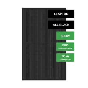 500W Leapton solcellepanel N-type