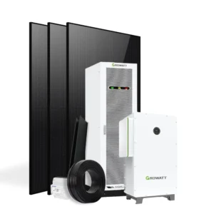 Komplet Growatt WIT solcelleanlæg inkl. batteripakke