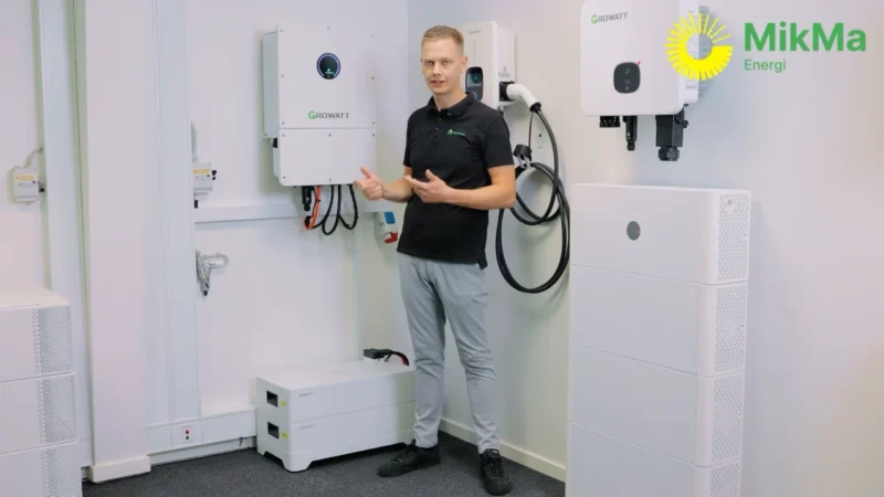 Growatt WIT 15K-HU 15 kW hybridklar 3-faset
