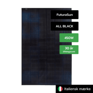 450W FuturaSun FU450M Silk® Nova Duetto All black N-Type